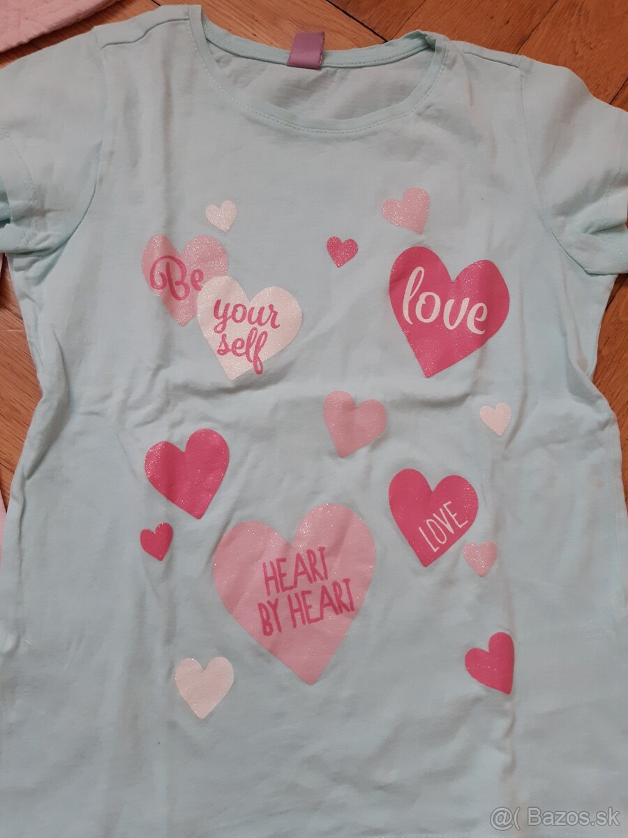 dievčenské tričká v. 6 - 8 r. - 3