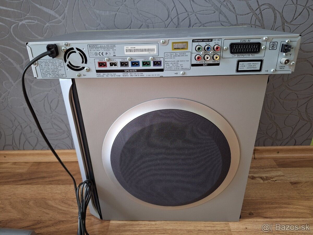 Domáce kino zn. SONY model HCD DZ500F - 3