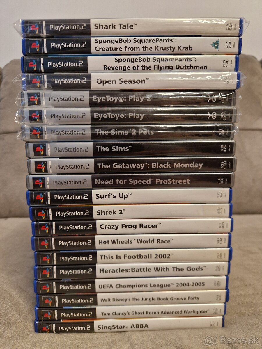 MEGA BALÍČEK HIER NA PLAYSTATION 2 - 3