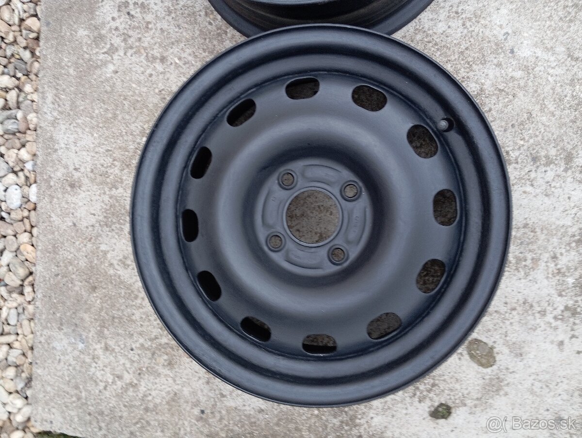 4x108 r15 plechové disky - 3