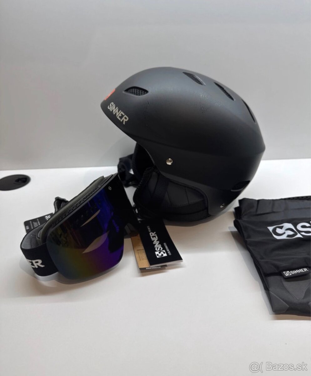 Sinner lyziarska prilba s okuliarmi - 3