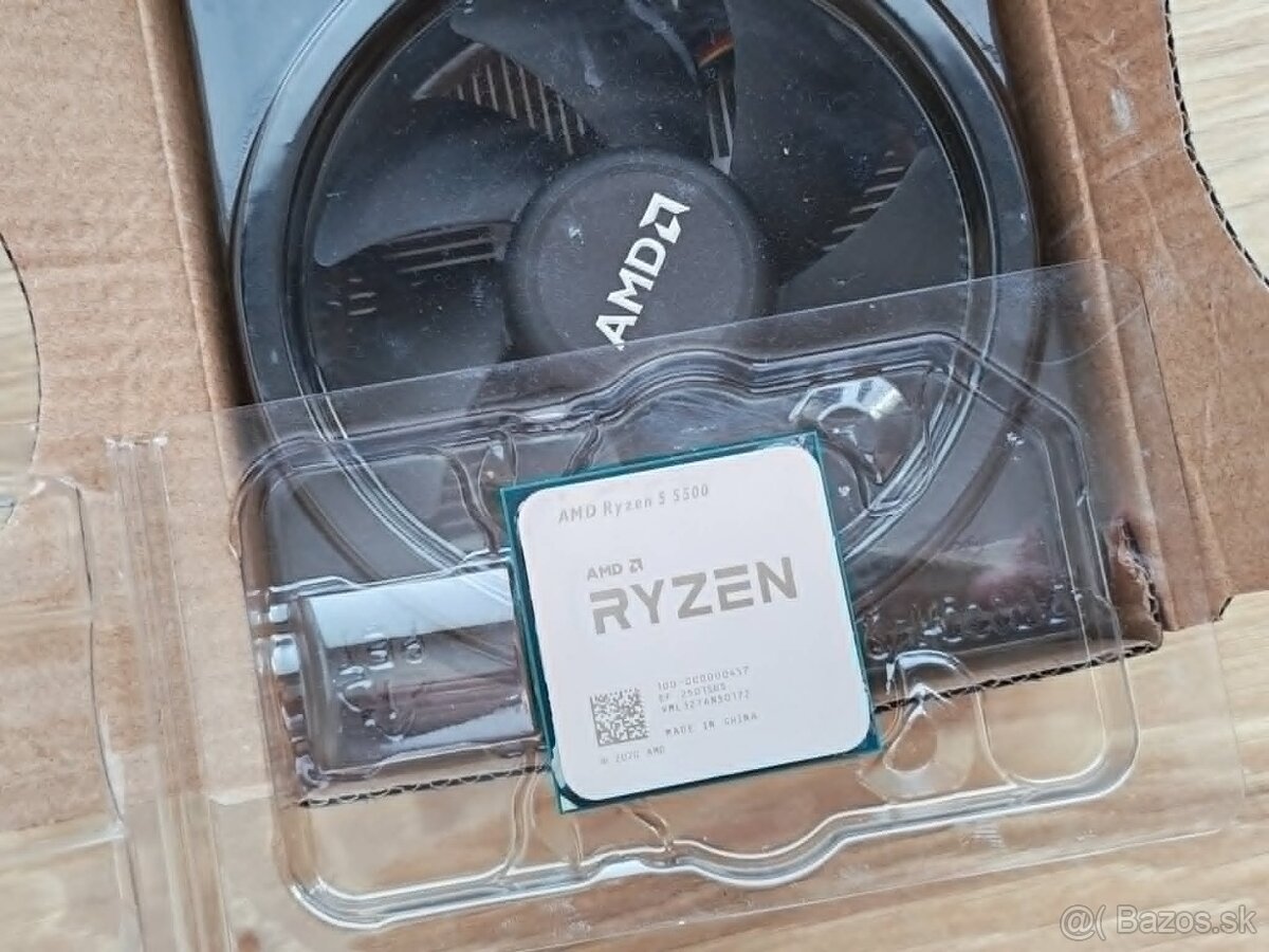 AMD Ryzen 5 5500 + box chladič - 3