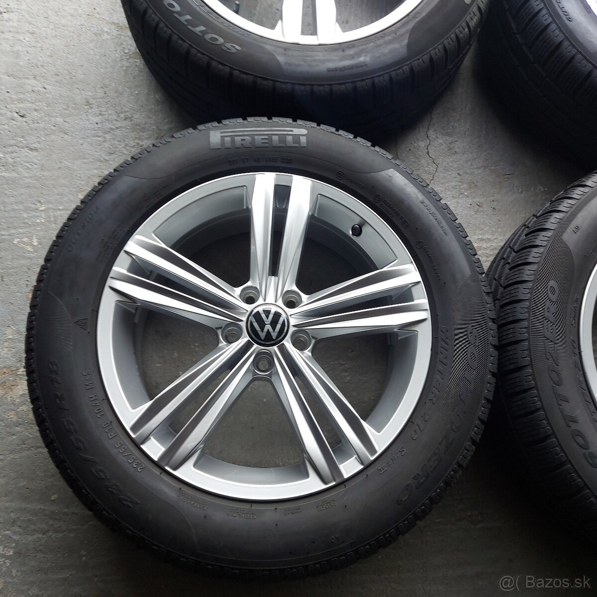 Zimná sada elektrónov originál Volkswagen Tiguan 5x112 R18 - 3