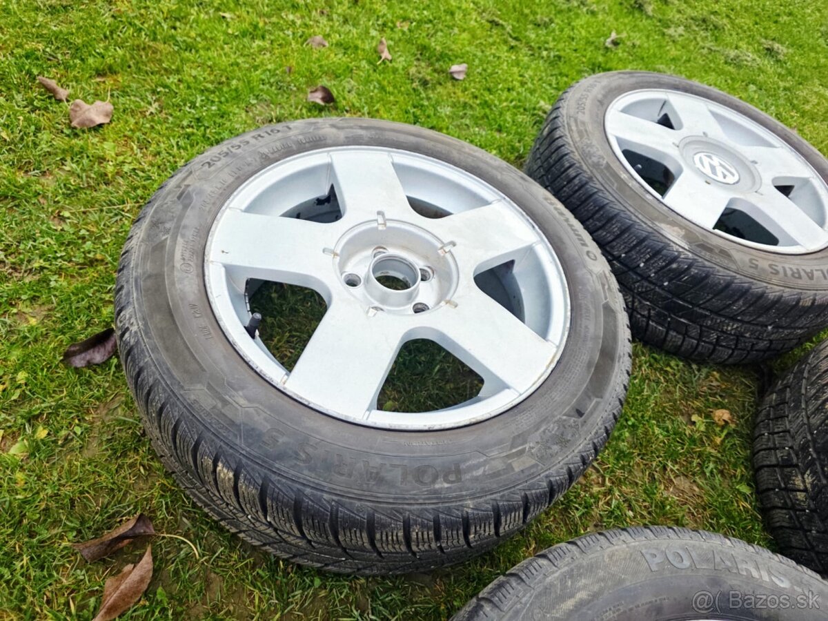 Originálne hliníkové disky VW R16 - 3