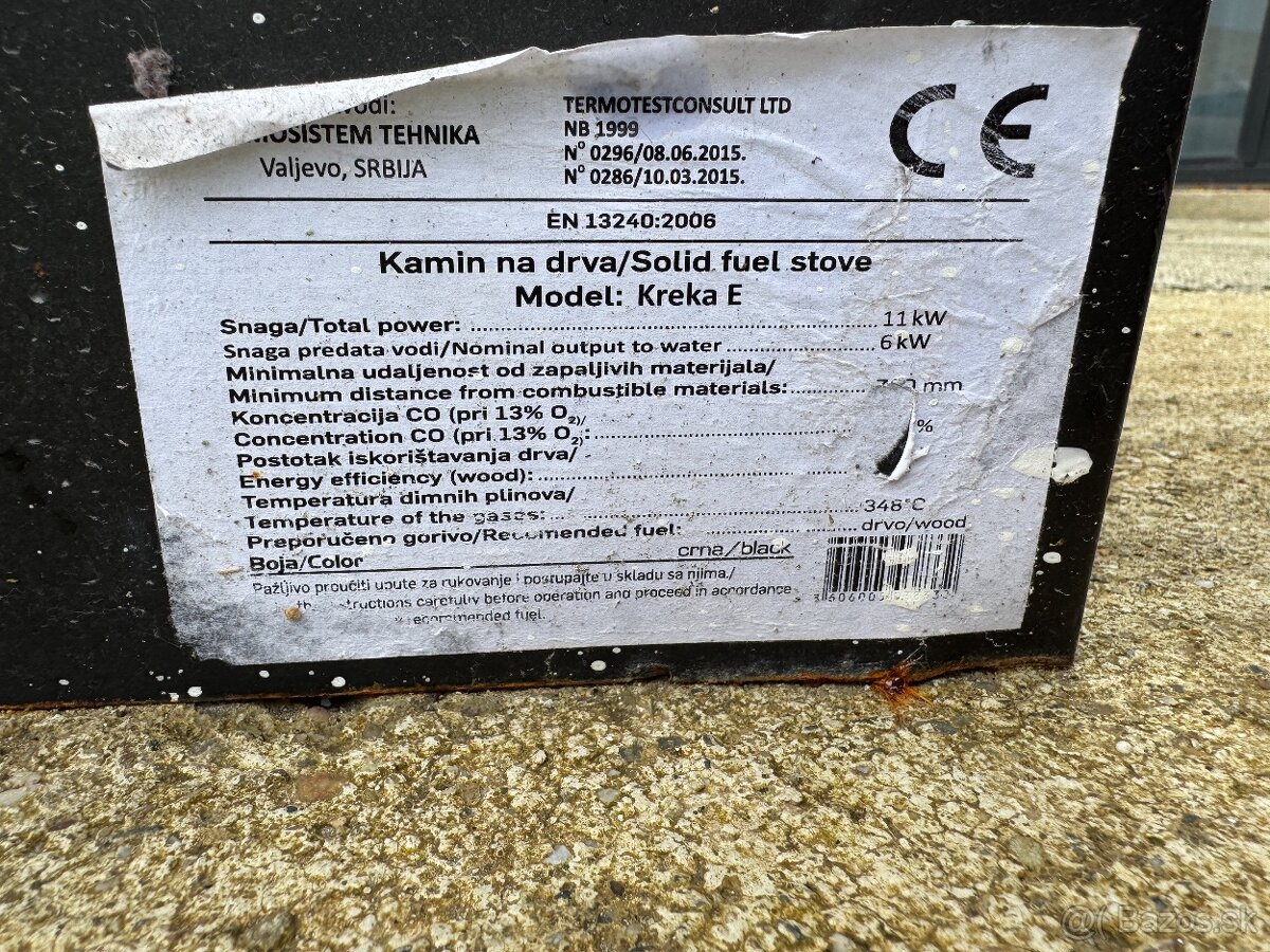 Krbové kachle s KREKA E 11 kW (ohrev vody 6 kW) - 3