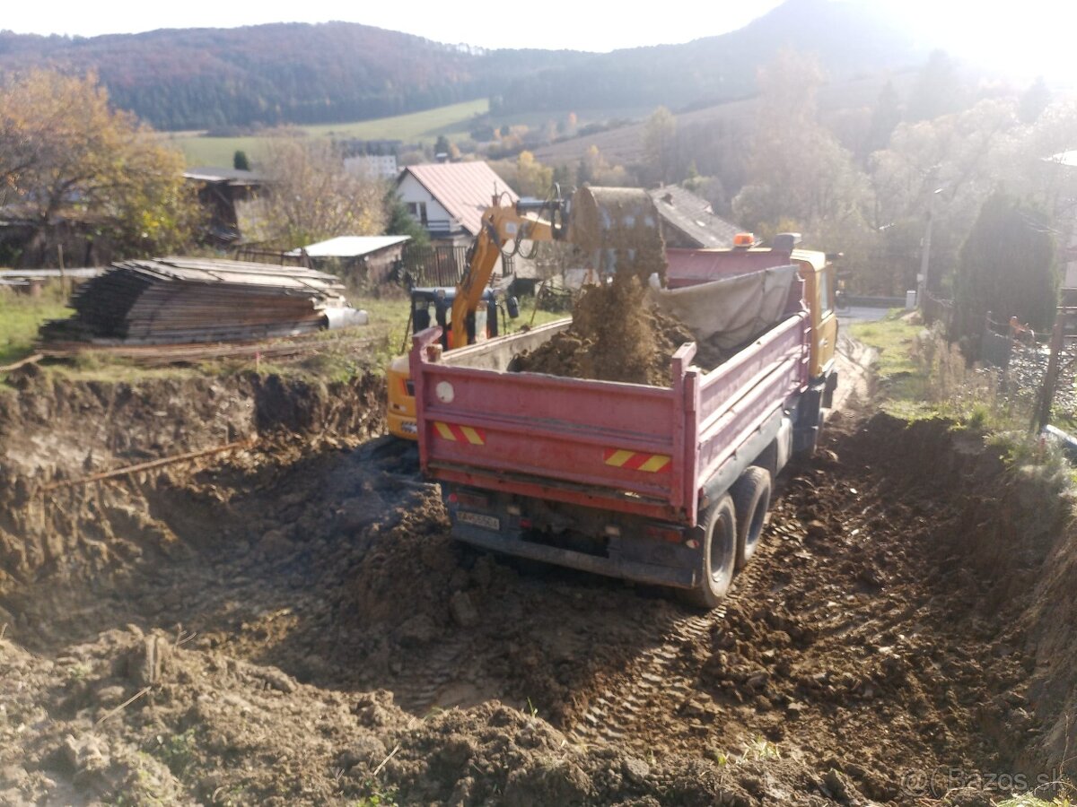 Zemné a výkopové práce,doprava a služby - 3