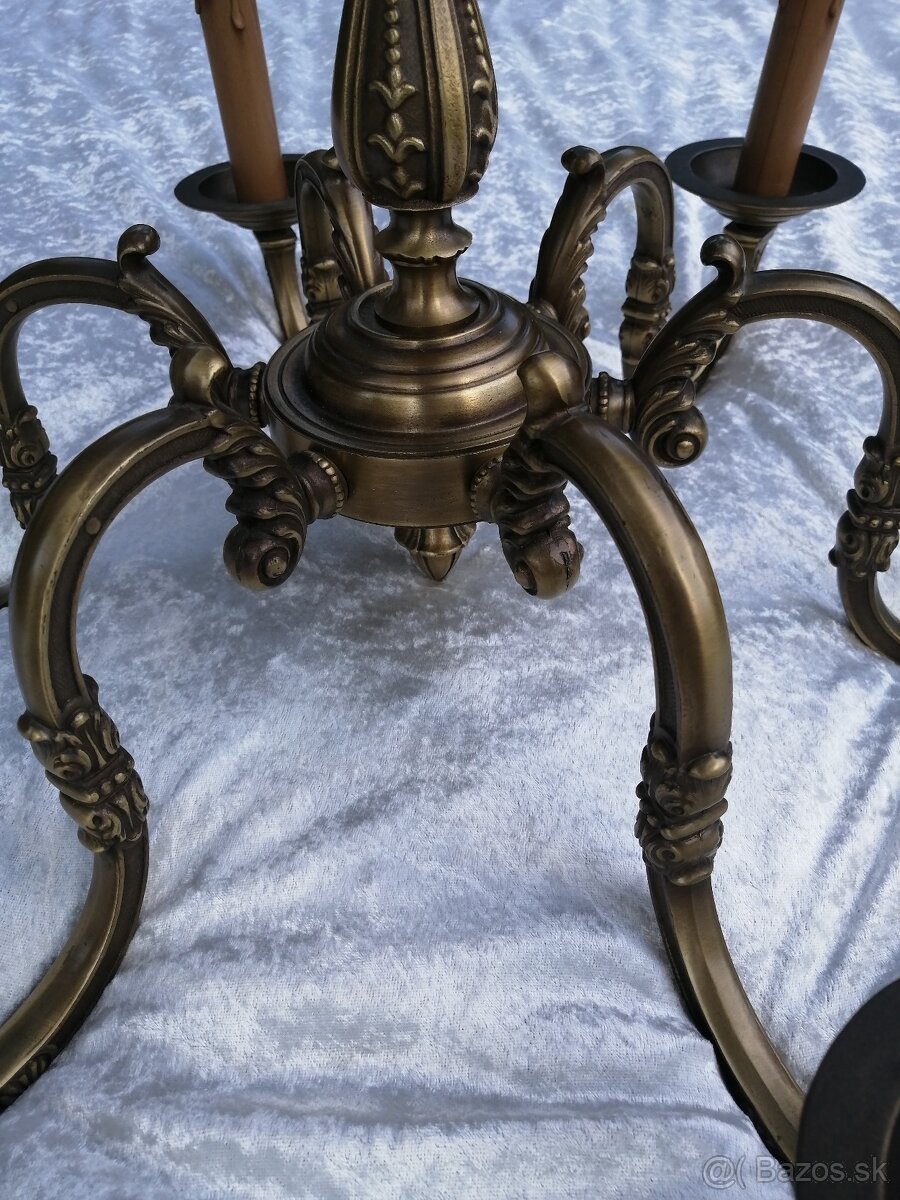 Mosadzný luster z Nemecka - 3