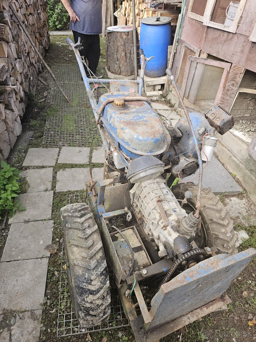Predám malotraktor domácej výroby - 3