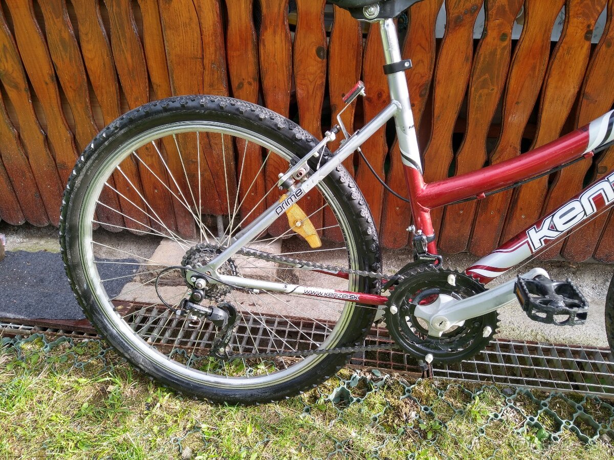 Predám dámsky horský bicykel KENZEL,Odpružený,26"kolesá,19 - 3
