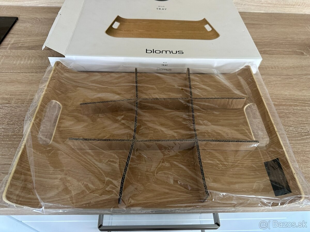 Minimalistický dizajnový drevený podnos/tácka Wilo,zn.Blomus - 3