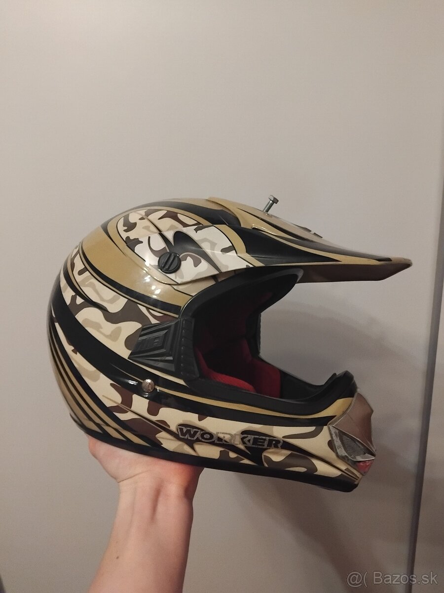 Motocrossova detska prilba a korytnacka - 3