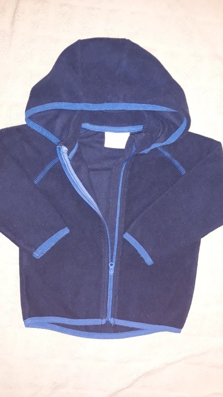 2 flísové mikiny v.80 - 3