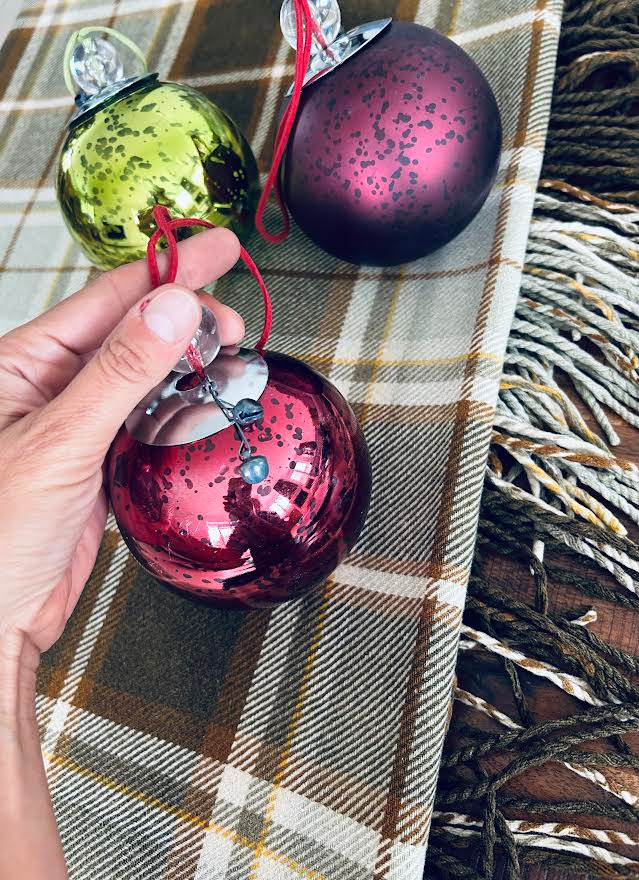 Vianočné sklenené gule - 3