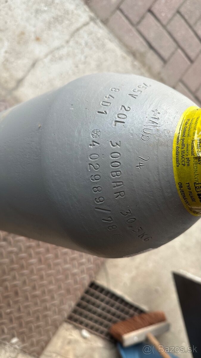 Co2 fľaša 15kg - 3