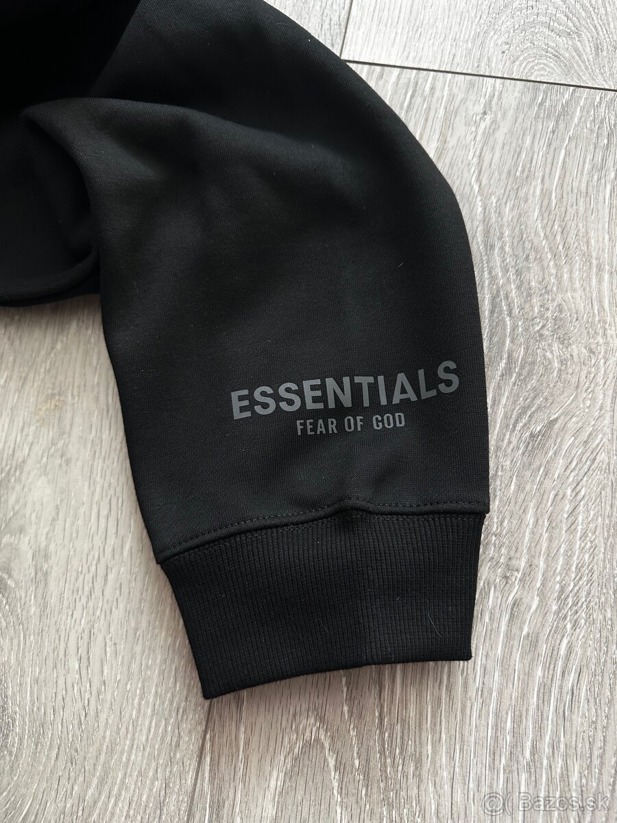 Essentials Mikina (čierna) – veľkosť M, NOVÁ - 3