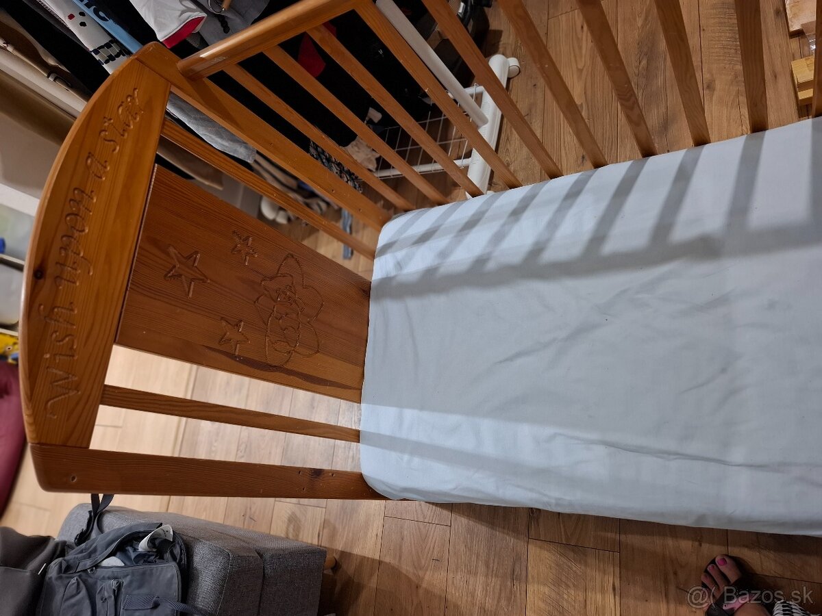 Drevena postielka Wish upon a star - 3