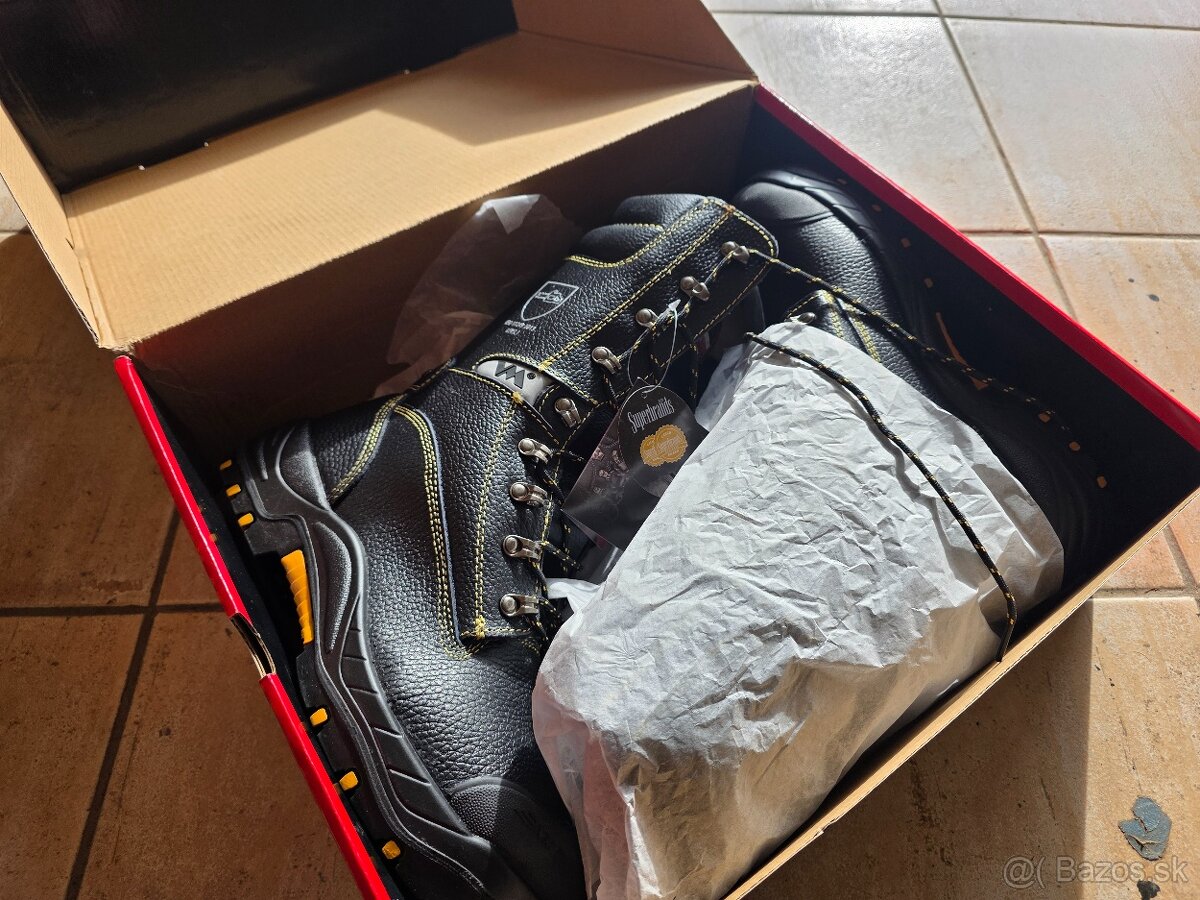 Bezpečnostná obuv čierna - 3