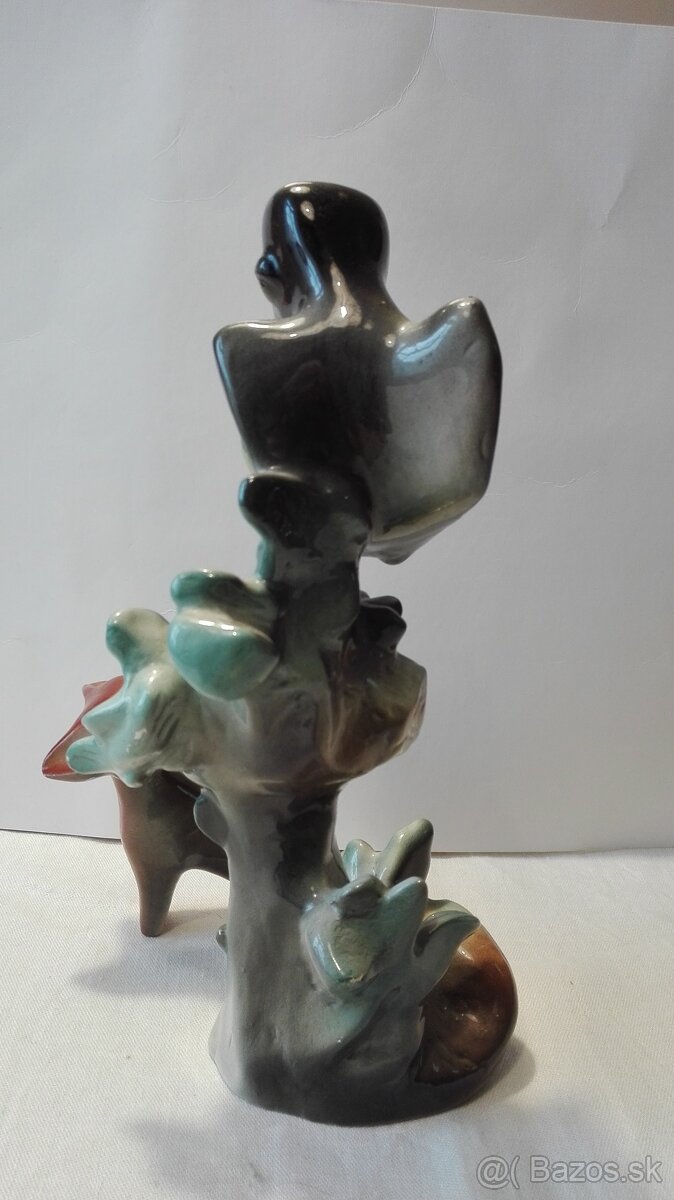 Stará soška -Vrána a liška - 3