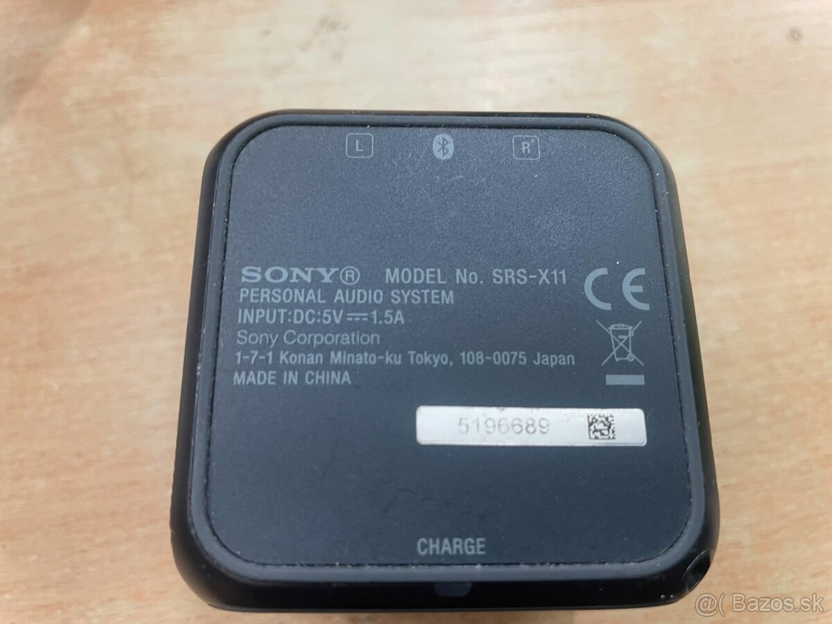 Sony SRS-X11 Reproduktor - 3
