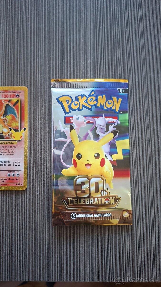 Predám pokemon kartu charizard - 3