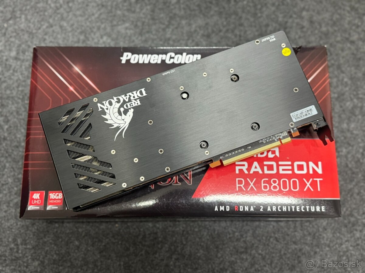 💥 Predám grafickú kartu PowerColor Radeon RX 6800 XT 16 GB - 3