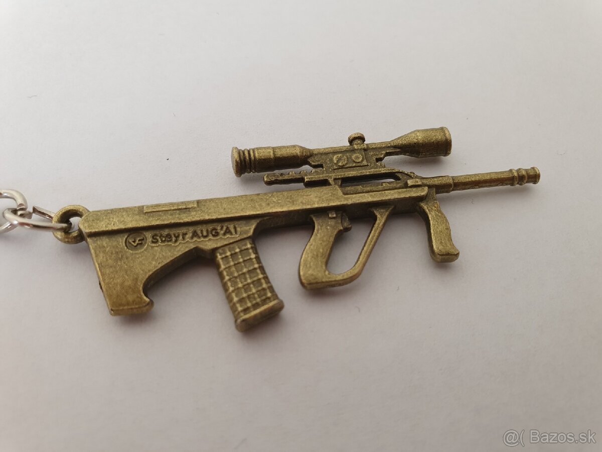 Kľúčenky v tvare strelnej zbrane 1 - 3