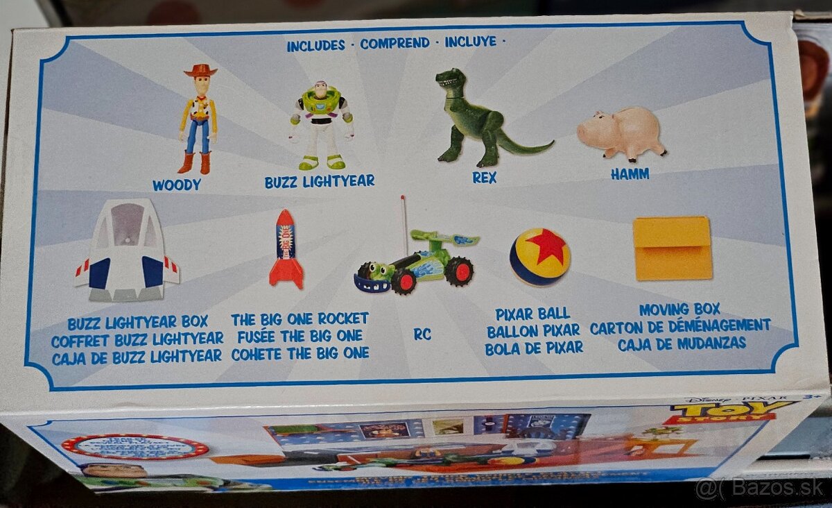 Toy Story dodávka EGGMAN MOVERS/Andyho izba original - 3