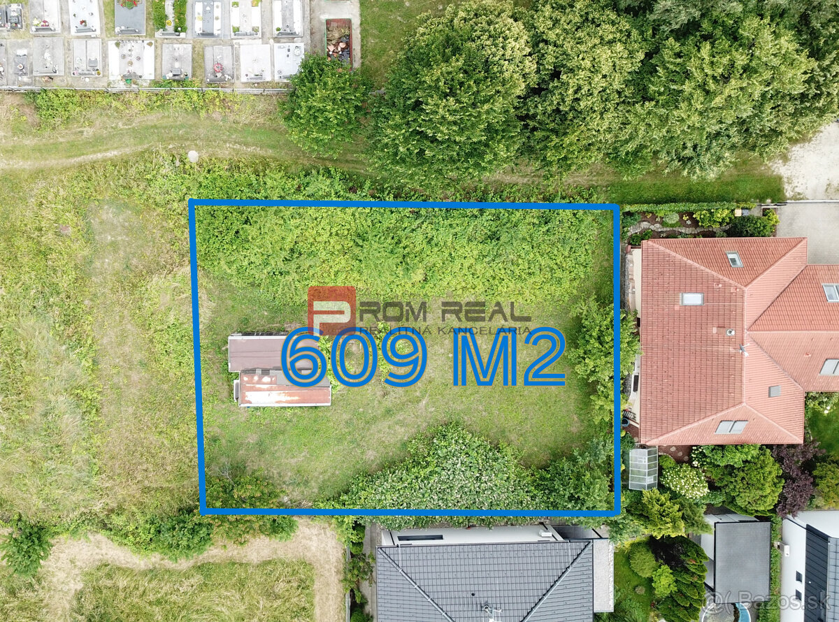 Rovinatý ideálny stavebný pozemok 848 m2 Marianka - 3