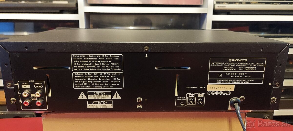 Predám double deck Pioneer, Aiwa a Universum - 3