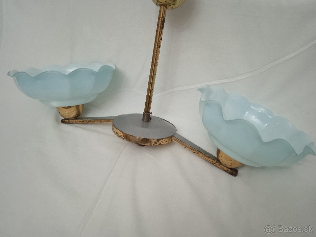 Starý dvojramenný luster - predám - 3