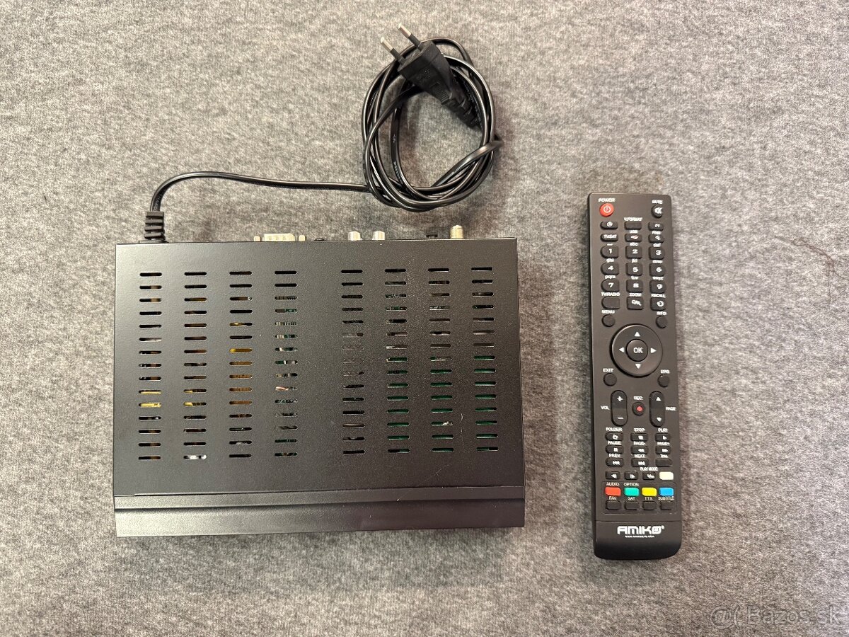 Predám satelitný príjmač AMIKO HD8250+ - 3