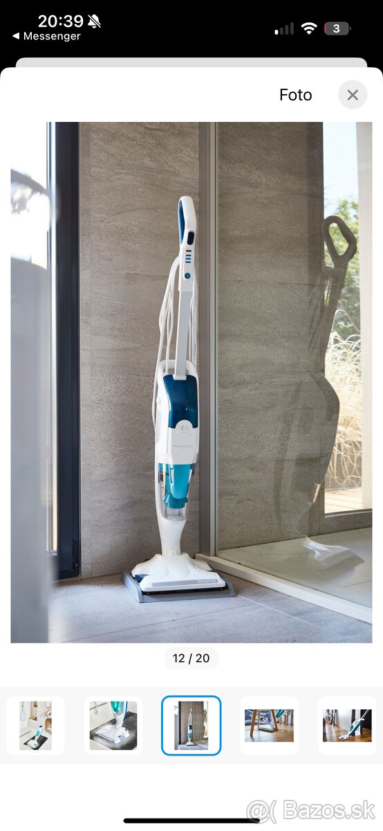 Rowenta Parný mop a vysávač v1 - 3