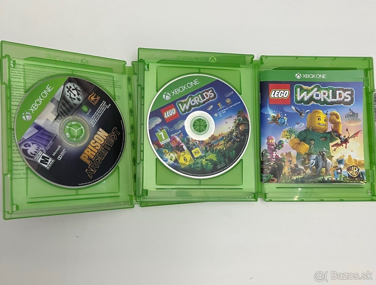 Na predaj: Xbox One hry - Prison Architect & LEGO Worlds - 3
