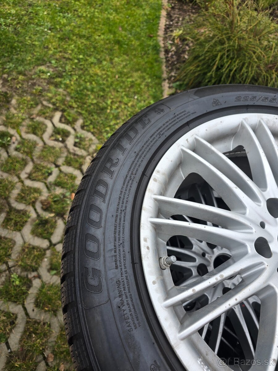 Zimné pneumatiky na diskoch 225/55 r17 - 3