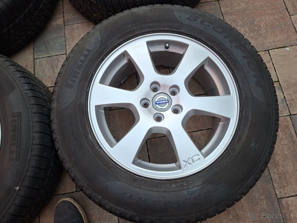 Predám hlinikové disky org.Volvo XC 60-R17 - 3