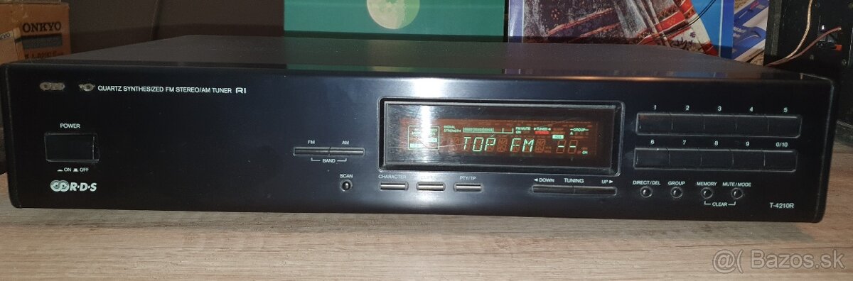 Onkyo T-4210R tuner s RDS - 3