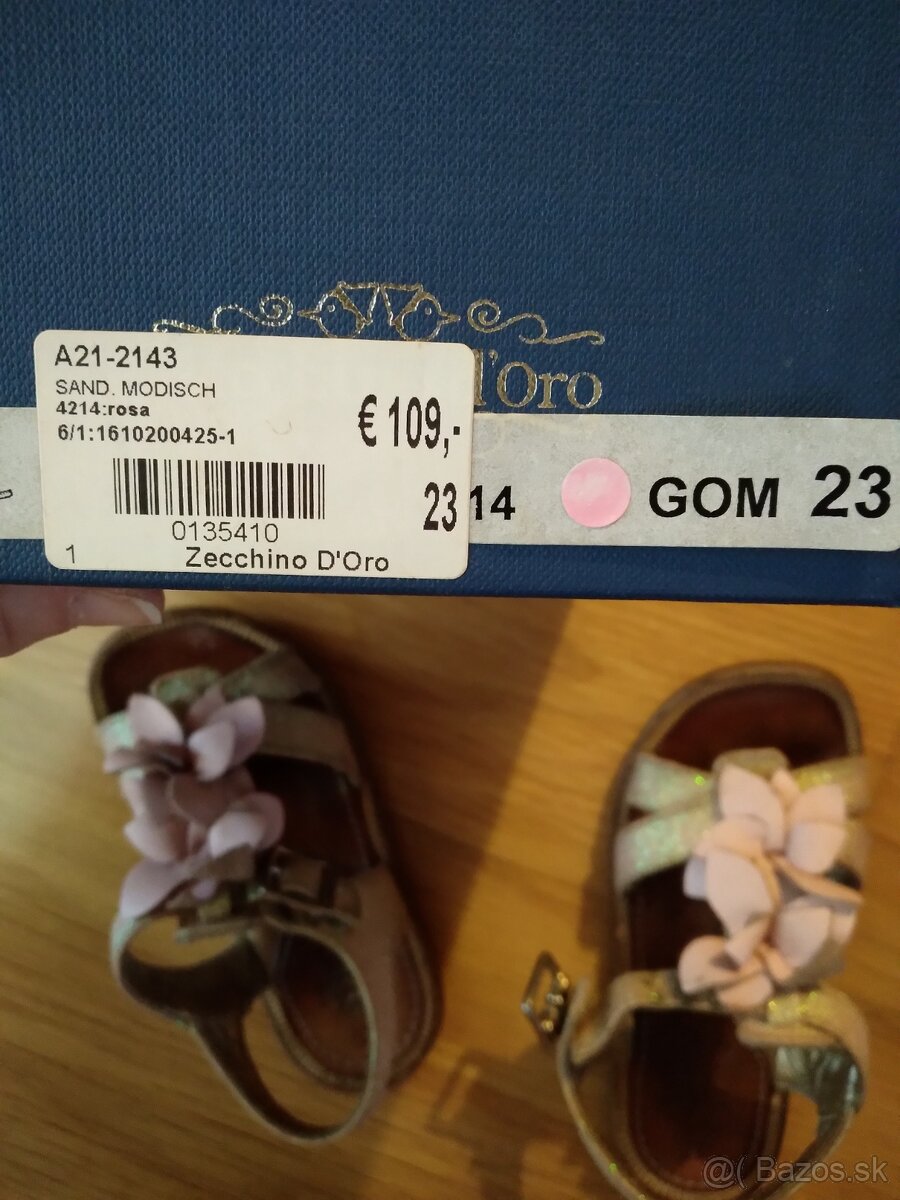 Letné kozenne sandalky - 3