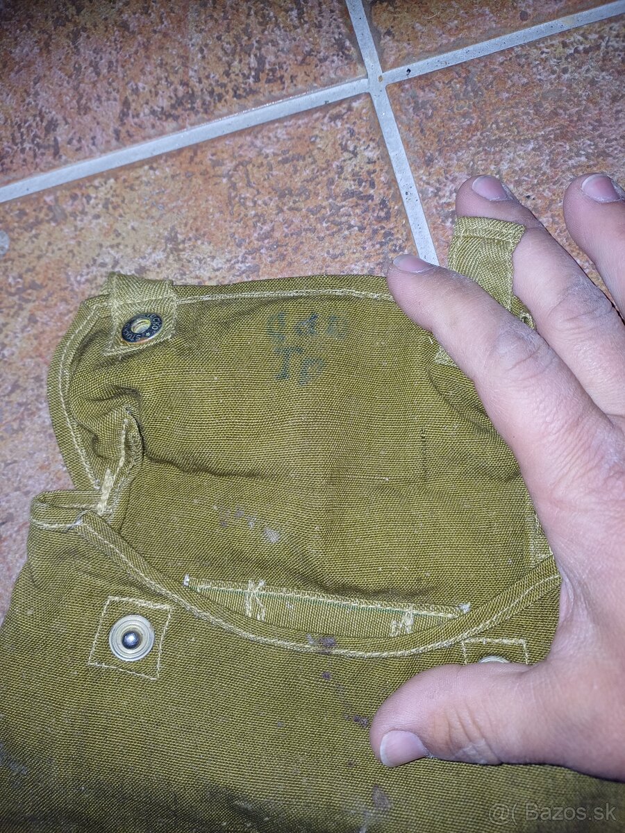 Preda obal na Nemecku protichemicku pláštenka afrikakorps DA - 3