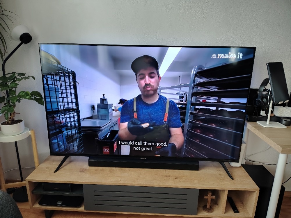 Smart TV Samsung UE65AU7022 "165cm" - Stál 565€, 100% Stav - 3