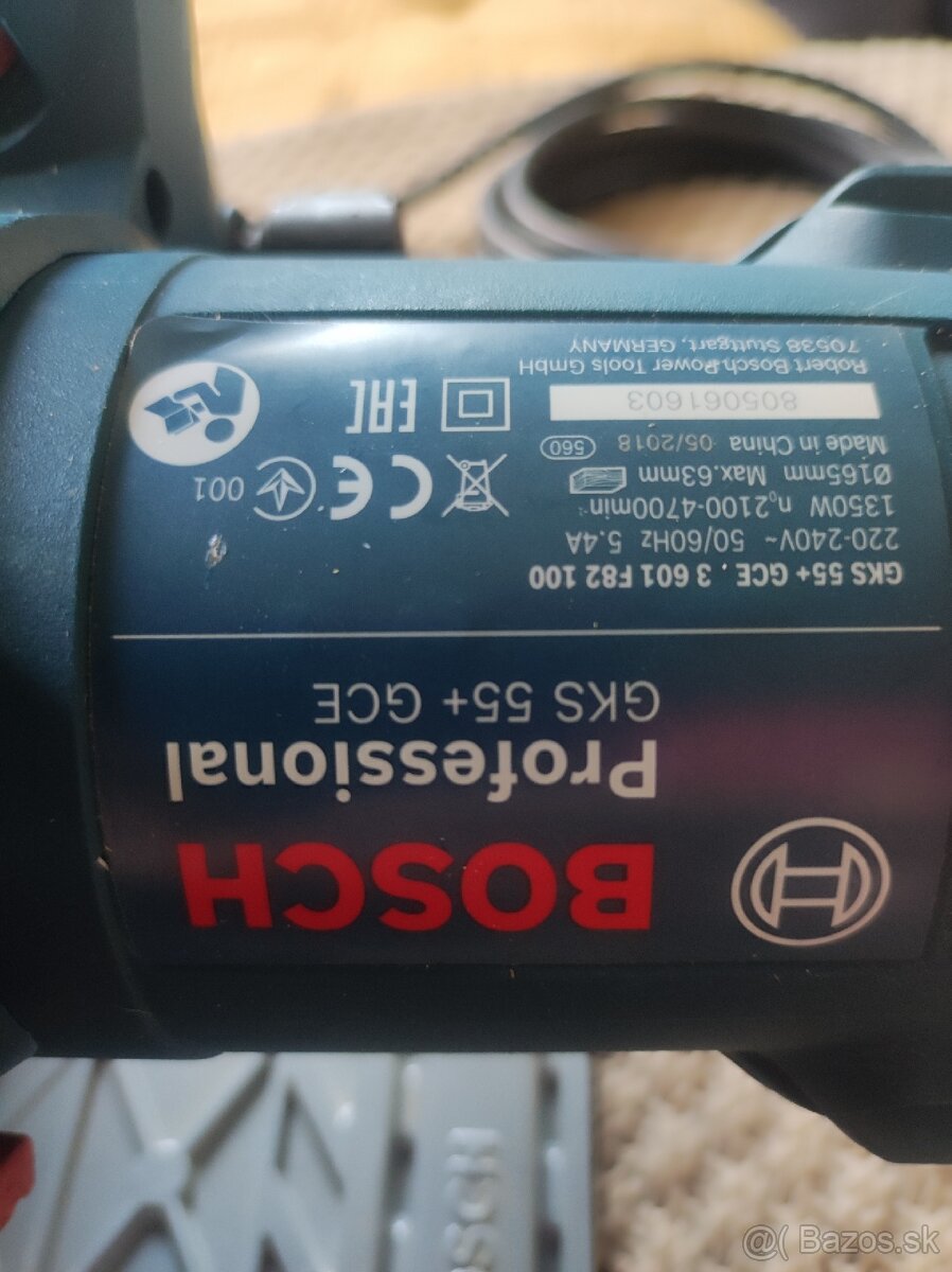 Kotúčová/okružná píla Bosch GKS 55+ GCE - 3