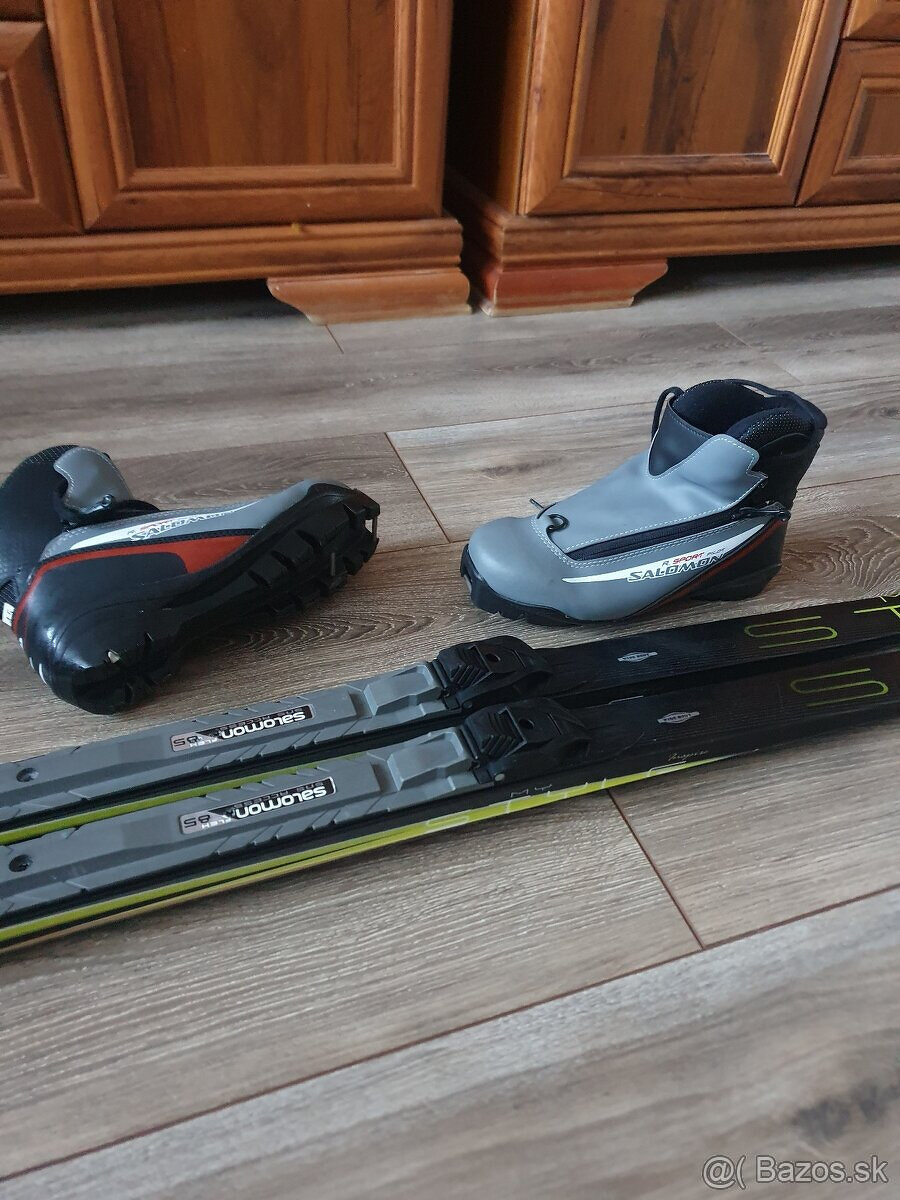 Predam bezkovy set,FISCHER,164 cm,SNS,c.37,supiny - - 3