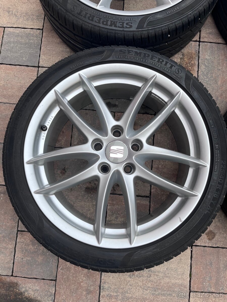 Orig. hliníkové disky Seat R18, 5x112 - 3