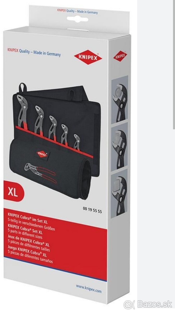 KNIPEX Sada klieští Cobra®, 5-dielna - 3