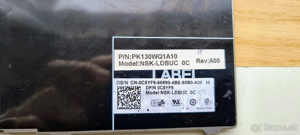 Klávesnica Dell NSK-LDBUC - 3