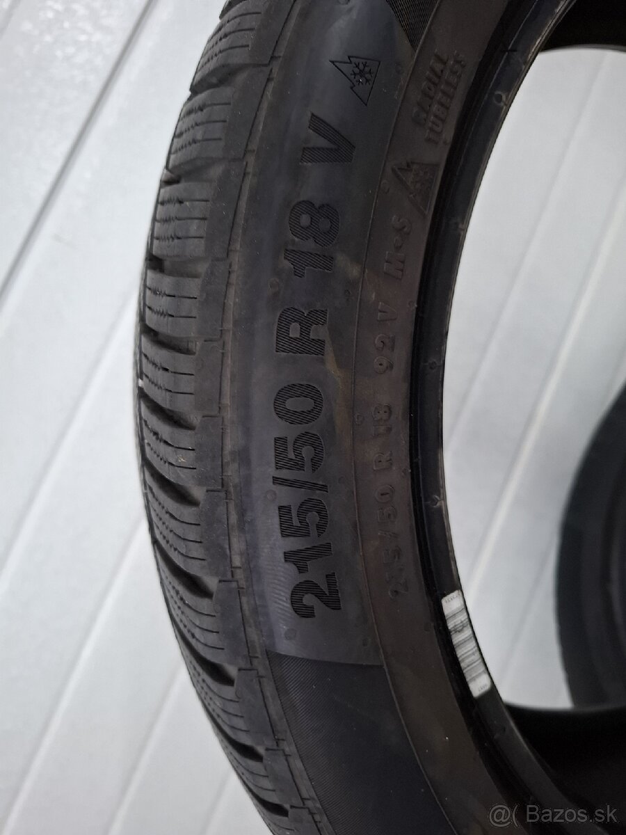 Zimné pneumatiky 215/50 R18 - 3