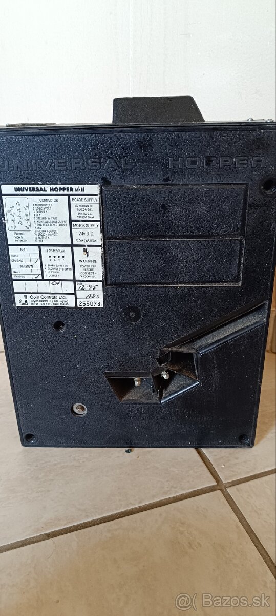 Nasypka na výplatu mincí - 3