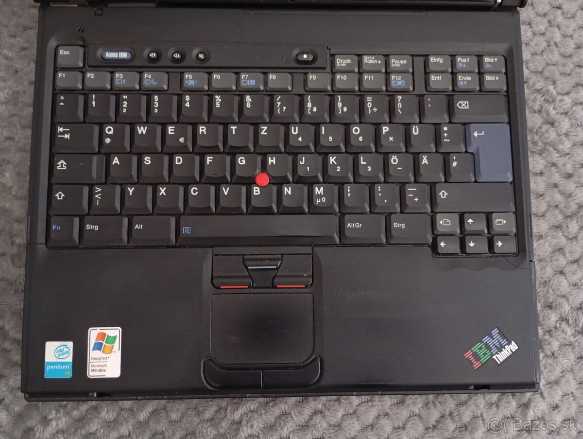 predám IBM THINKPAD T41 , WINDOWS XP , LPT PORT - 3