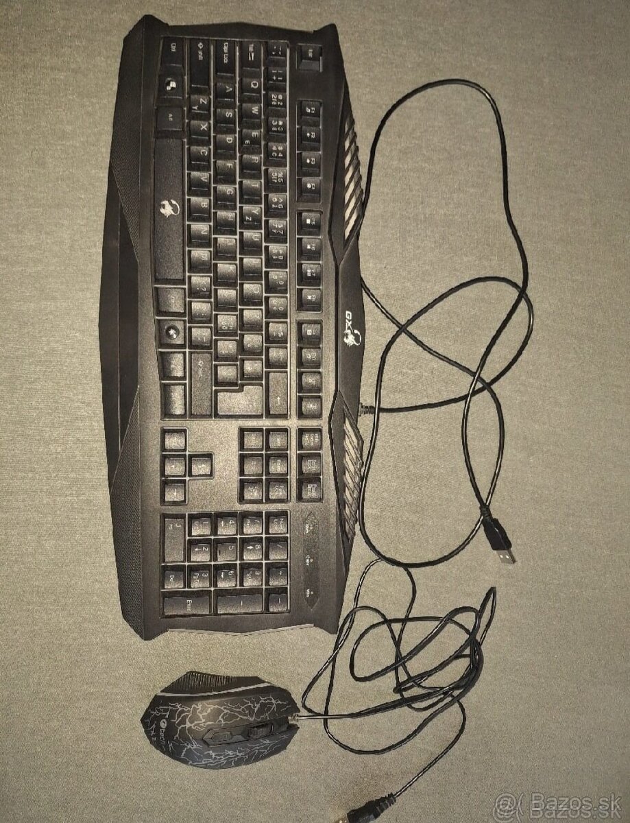 Herná klávesnica, myš - 3