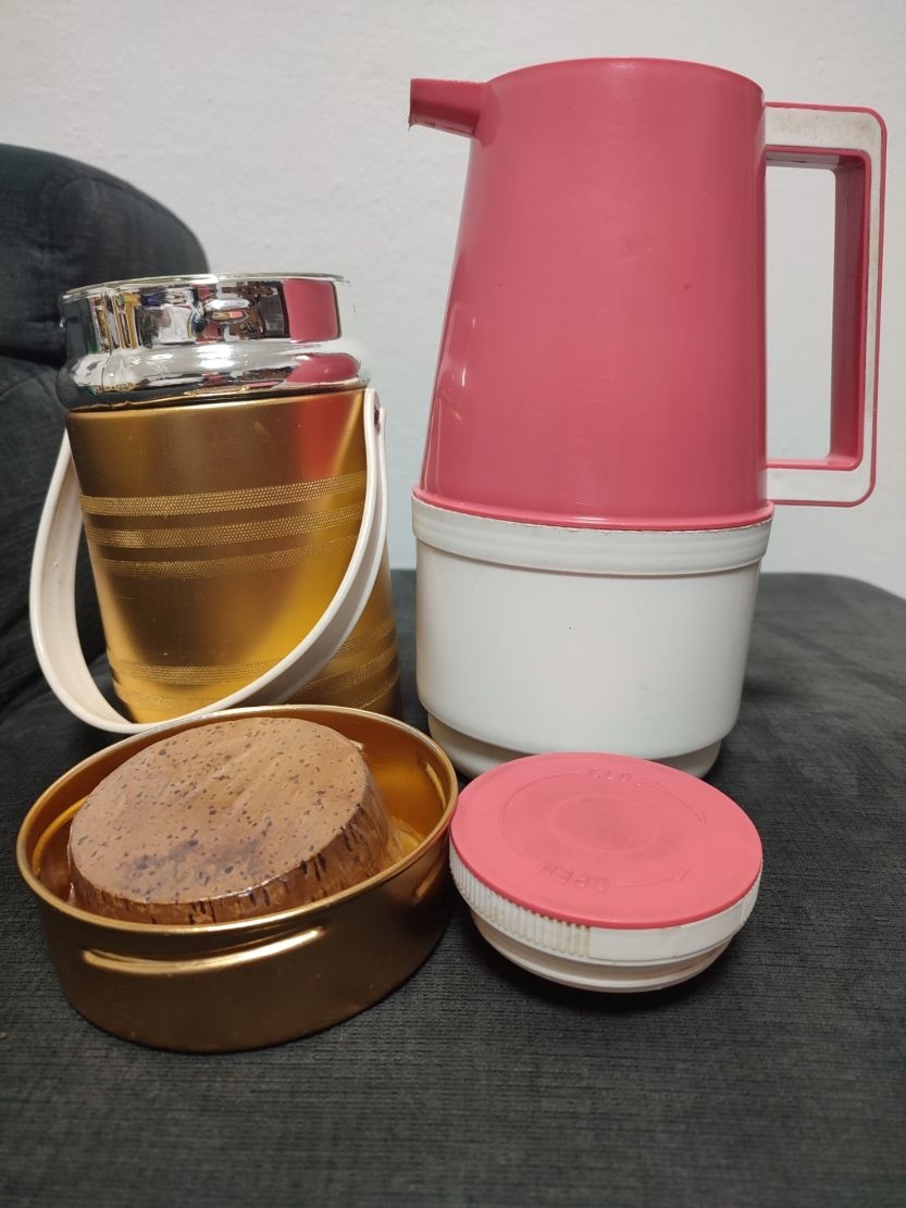 Predám 2 retro termosky so sklenou výplňou - 3