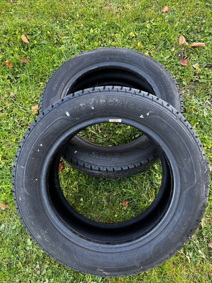 Zimne gumy Sava eskimo 195/60/r16c - 3